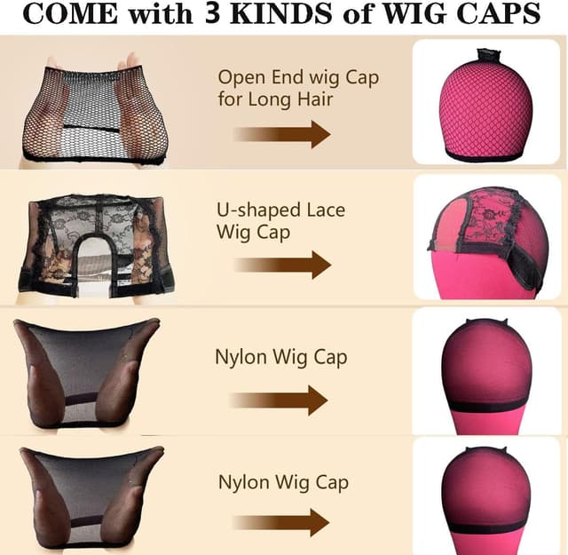 Thumbnail 6 de SZCY 22 Inch Canvas Mannequin Wig Head with Stand