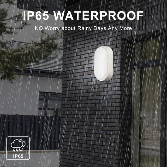 Thumbnail 3 de Oval 18W LED Bulkhead Light 4000K IP65