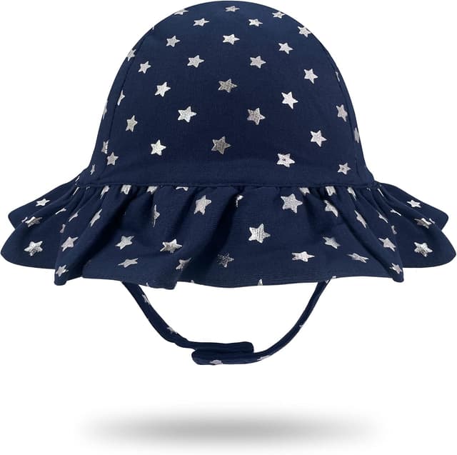 Detalle de Sonnenhut für Mädchen 48 cm Schirmmütze