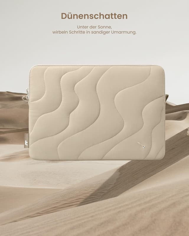 Detalle de tomtoc gesteppte Laptop-Tasche Puffy Sleeve für 16 Zoll MacBook Pro (A3403/A3186/A2991/A2780 u. a.)