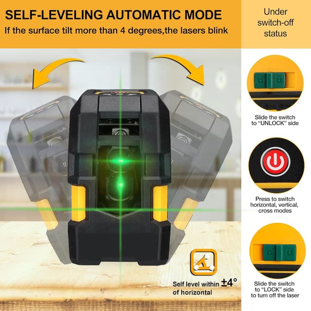 Detalle de Prexiso Laser Level 30 m with Tripod
