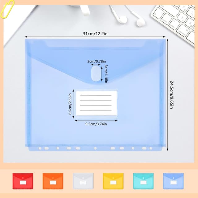 Detalle 2 de Dokumentenmappe A4 30 Stück
