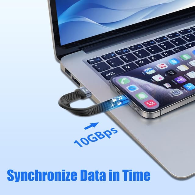 Thumbnail 5 de OFFCUP USB-C Kabel Kurz 60W 13 cm