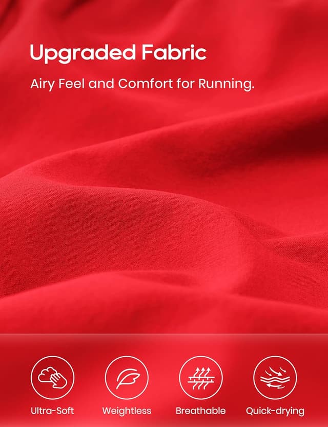 Detalle 2 de CRZ YOGA Women’s High Waist Running Shorts with 3'' mesh liner and high split