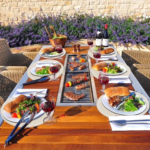 Thumbnail 6 de SHACOS Woven Round Placemats Set of 6 (Heat Resistant, Washable) – 38 cm round table mats