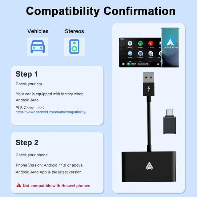 Thumbnail 5 de UWECAN Android Auto Adapter 11.0