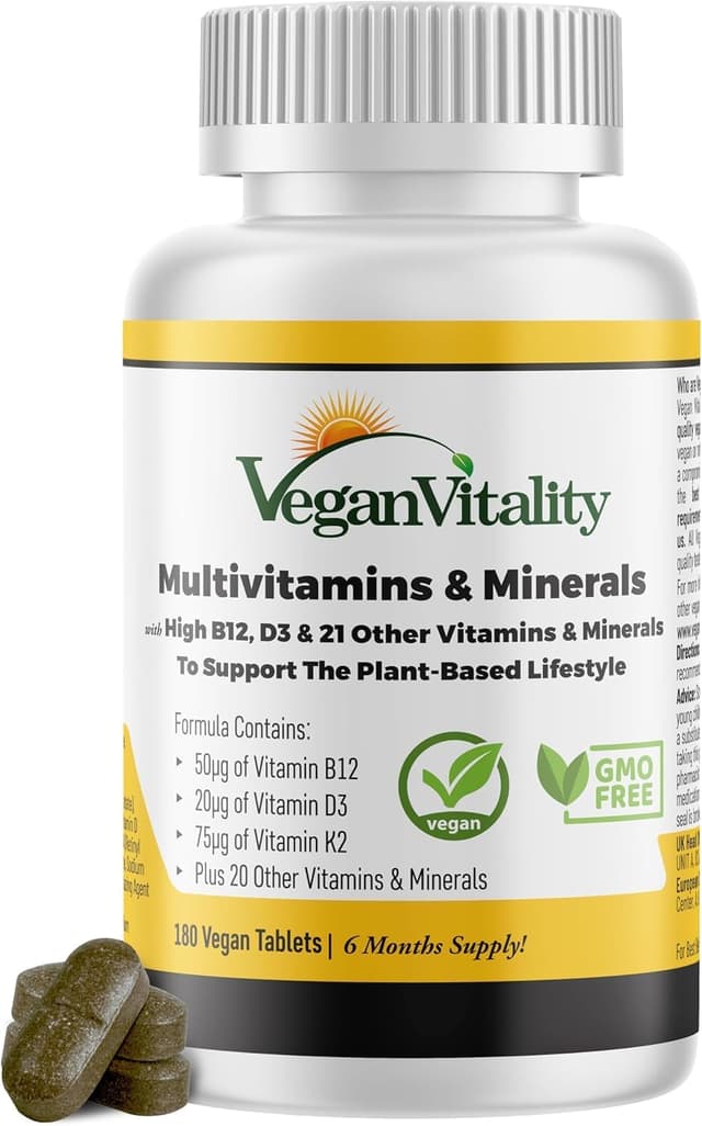 Thumbnail 6 de Vegan Vitality multivitamin, 6 months supply