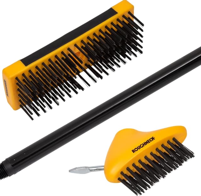 Detalle 2 de Roughneck ROU52090 patio brush set 3 piece