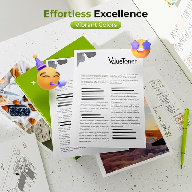 Thumbnail 6 de Valuetoner 63XL Black Ink Cartridge 480 pages