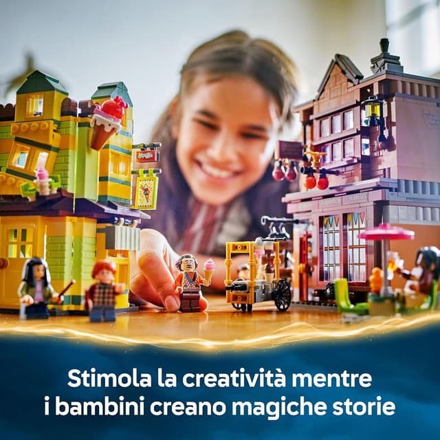 Detalle 2 de LEGO 76452 Accessori Quidditch e Gelateria per bambini 🧩