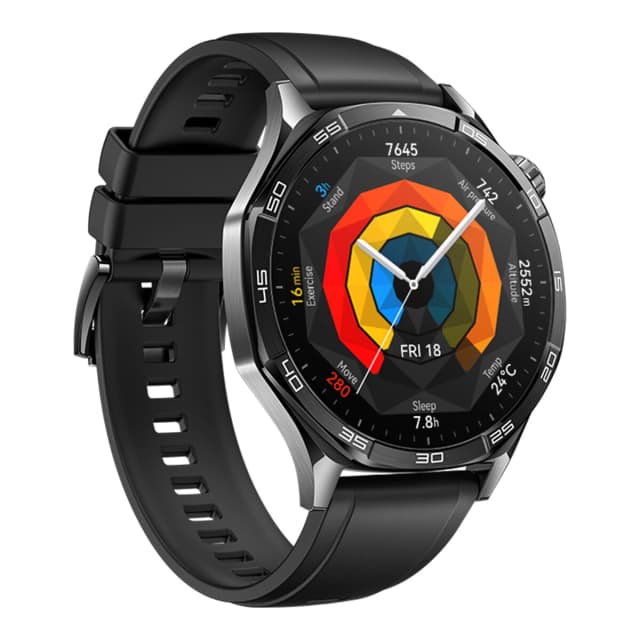 Detalle de Huawei Watch GT 5 46mm Acero Negro Reacondicionado