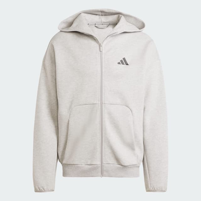 Detalle 2 de Adidas Chaqueta Future Icons Small Logo Gris