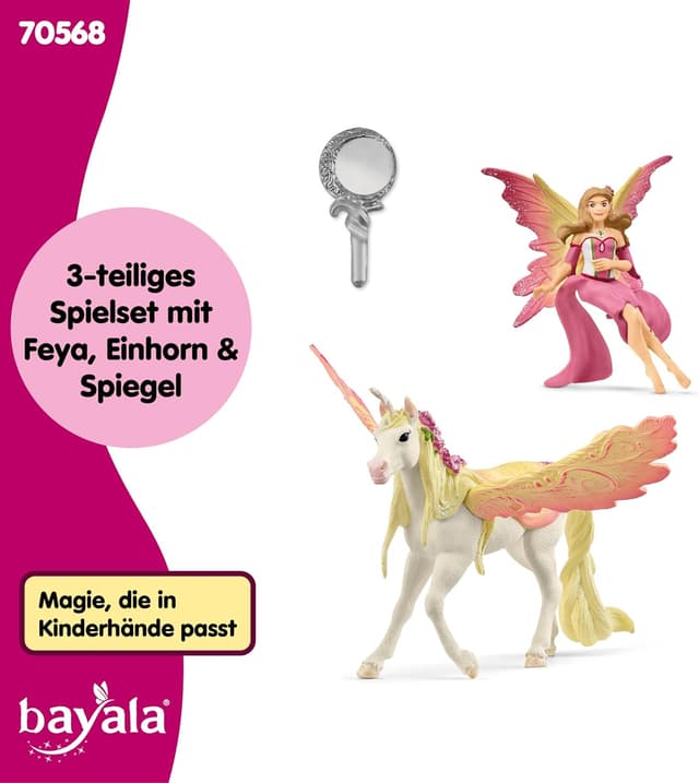 Thumbnail 5 de Schleich Feya Pegasus-Einhorn Spielfigur ab 5 Jahren 🦄