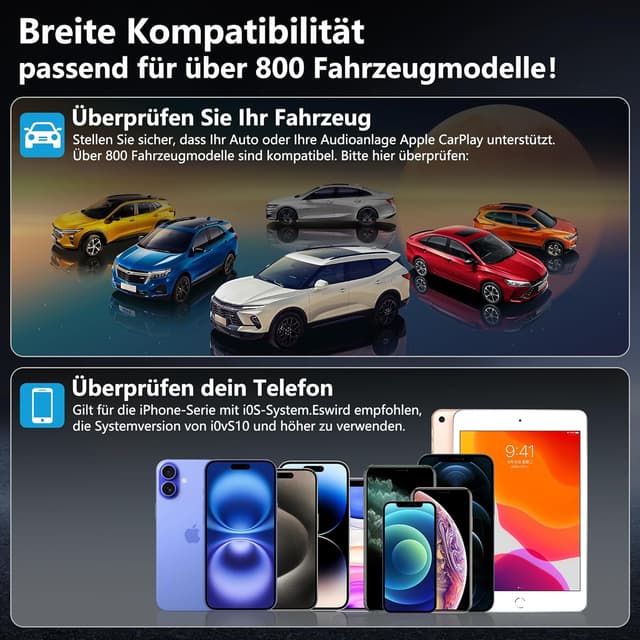 Thumbnail 2 de Carplay Wireless Adapter Für IOS