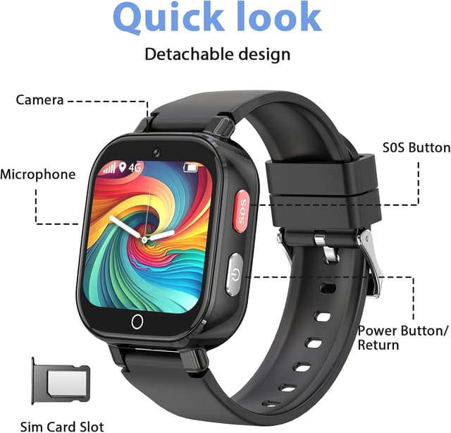 Thumbnail 6 de Ucani 4G Kids Smart Watch with GPS