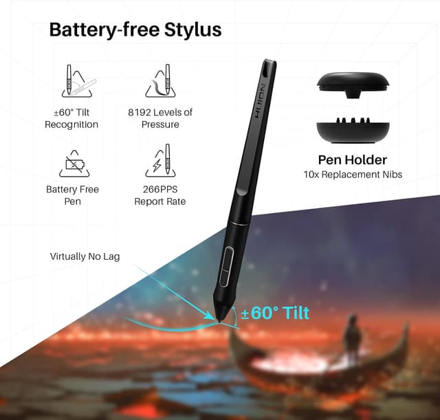 Thumbnail 4 de HUION KAMVAS Pro 16 15.6-inch Pen Display