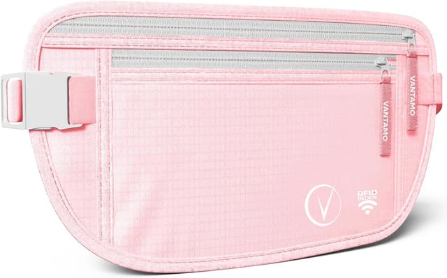Imagen de Vantamo Bauchtasche Ultraflach mit RFID-Schutz en OfertitasTOP
