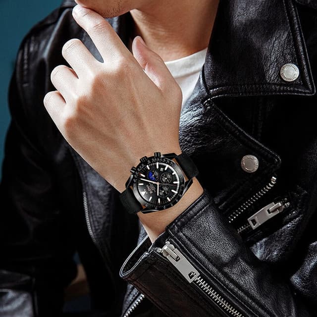 Detalle 1 de HANPOSH orologio militare 46,5 mm