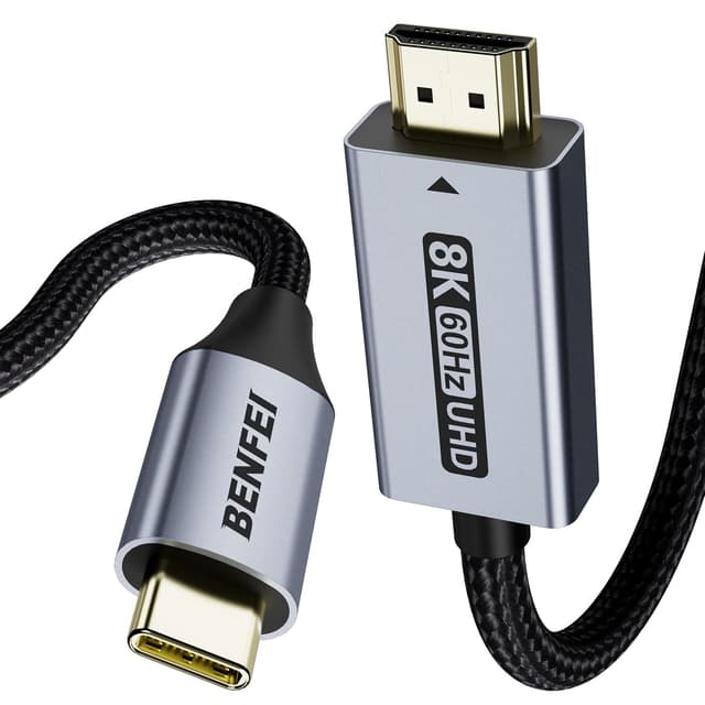 Detalle de BENFEI USB C to HDMI 2.1 Cable 6ft