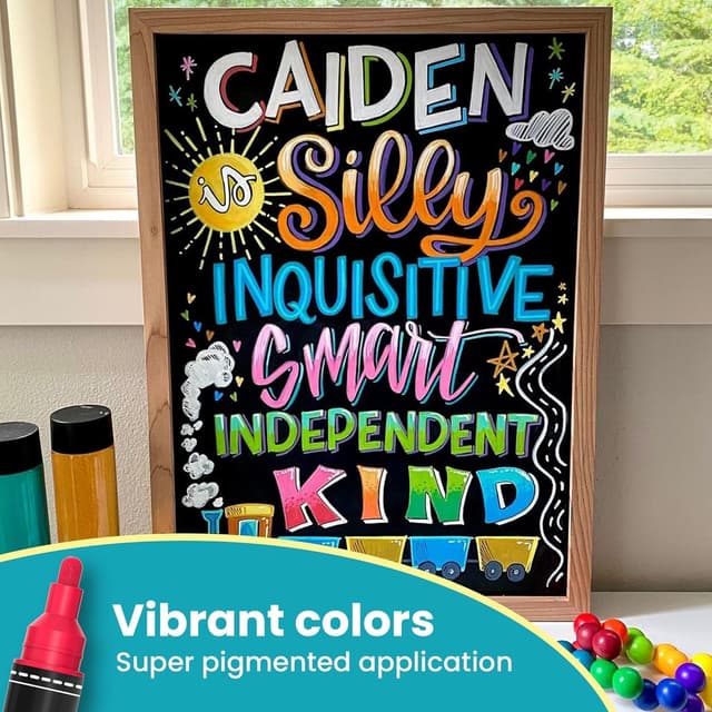 Thumbnail 2 de Chalkola Set 10 Feutres Craie Liquide Effaçable