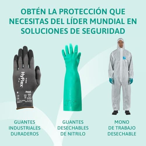 Thumbnail 7 de Ansell MicroFlex 93-852 Guantes nitrilo talla M, 100 uds