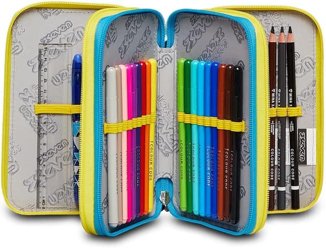 Detalle 2 de Seven Federmäppchen XXL 3 Fächer