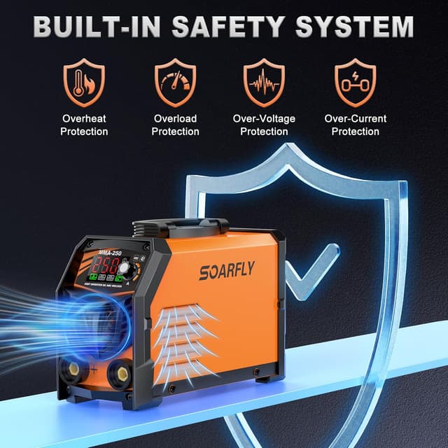 Detalle 2 de SOARFLY Stick Welder 250A portable welder
