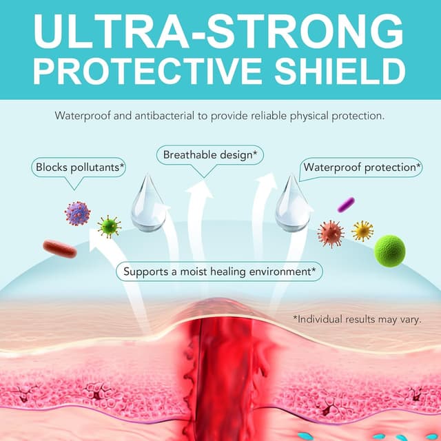 Detalle de Hydrocolloid Bandages Roll (5cm × 3.6m) waterproof dressing tape – flexible, latex-free wound care