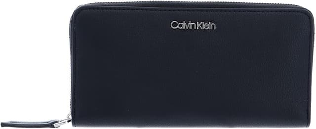 Detalle 2 de Calvin Klein Cartera Z/A Wallet LG Grande negro 👛