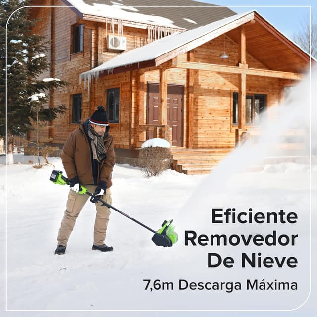 Thumbnail 6 de Greenworks 48V 2x4Ah Extractor de Nieve 30 cm