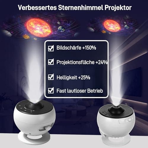 Thumbnail 6 de Proyector de Estrellas Galaxias Real 360° LED