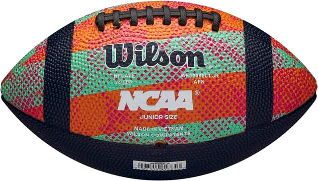 Detalle 2 de Wilson NCAA Statement Geo Football (Junior) in Orange