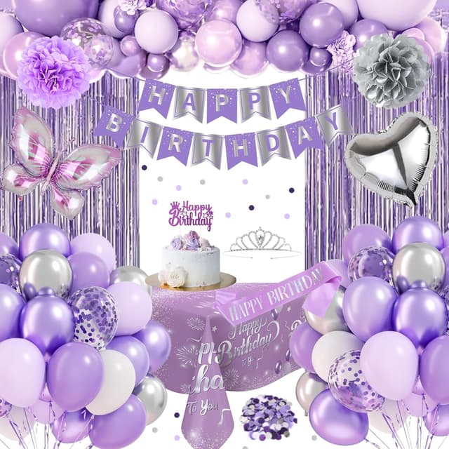 Detalle 2 de Gold Birthday Decorations White and Gold party set 🎉