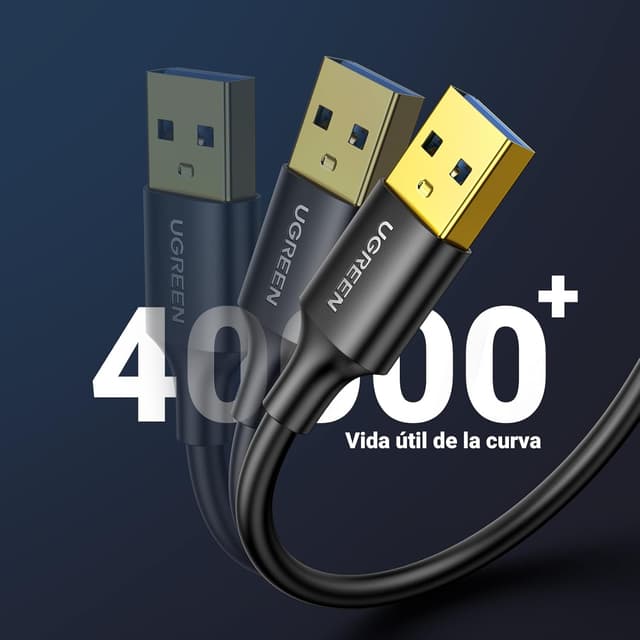 Thumbnail 6 de UGREEN Cable USB 3.0 Tipo A Macho 5 Gbps 🖥️ 1 M