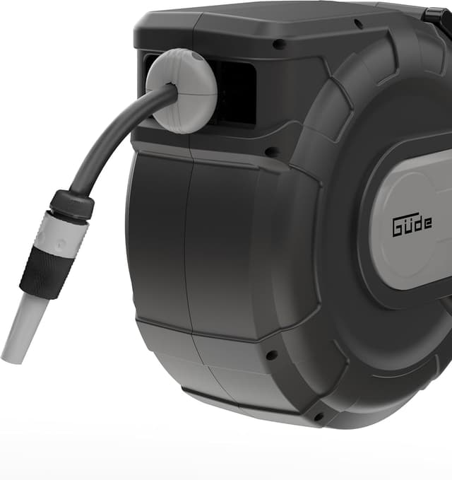 Thumbnail 6 de Güde Automatik-Schlauchtrommel 20-2-2 1/2 für die Wandmontage (180° schwenkbar, 20 m Schlauch)