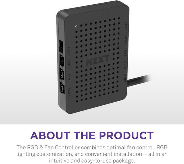 Thumbnail 5 de NZXT RGB & Fan Controller AC-CRFR0-B1-6