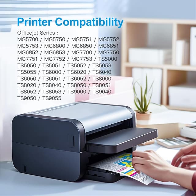 Detalle 2 de Uniwork 570XL/571XL Patronen kompatibel für Canon: 15er Multipack für Pixma TS & MG (PGI-570XL/CLI-571XL)