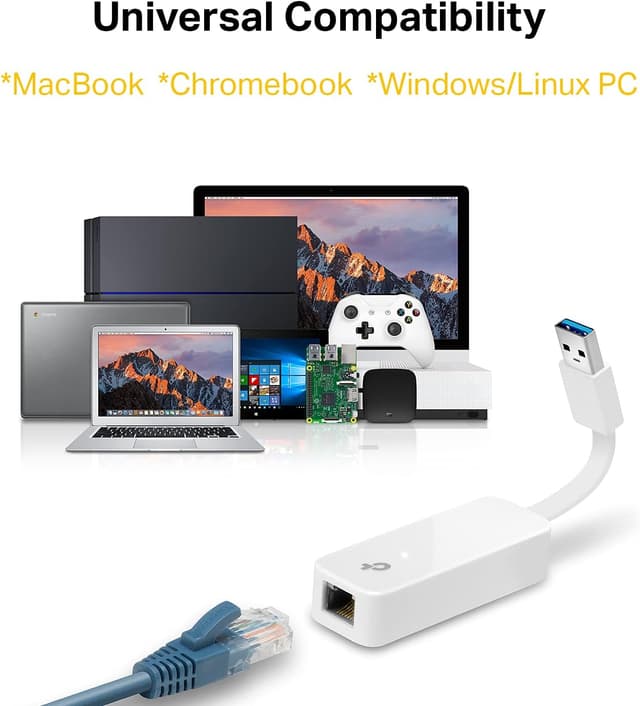 Thumbnail 4 de TP-Link UE300 USB 3.0 Ethernet Adapter