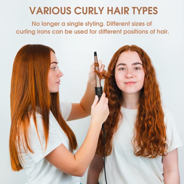 Thumbnail 4 de janelove Hair Curler 6-in-1 curling wand set 🎀