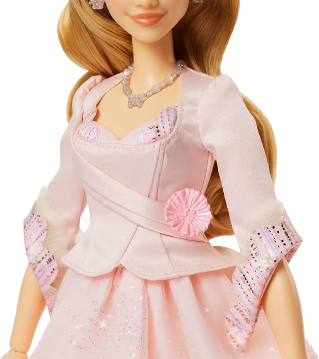 Detalle de Mattel Wicked: for Good Glinda Doll with Removable Outfit 🎎