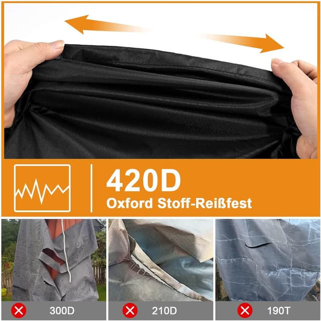 Detalle 2 de Tavaler Ampelschirm Schutzhülle 210 cm