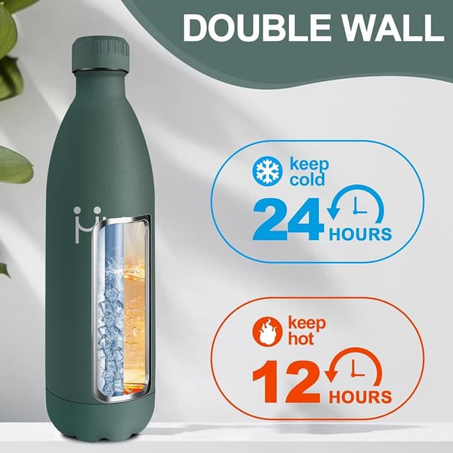 Thumbnail 2 de Botella térmica 1 L acero inoxidable