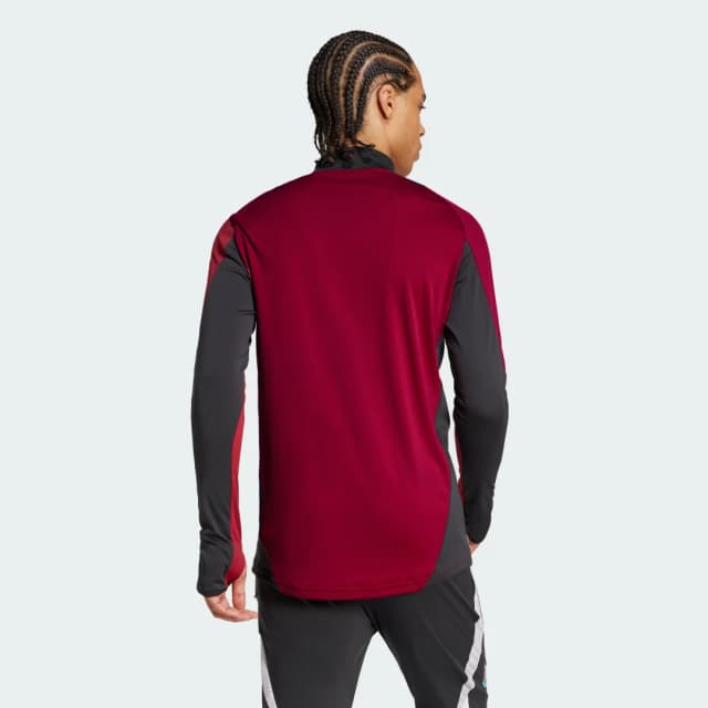 Detalle 2 de Sudadera de entrenamiento Newcastle United FC Tiro 24 Burgundy de adidas