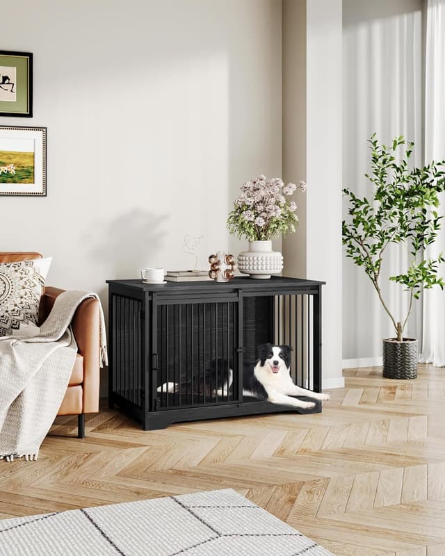 Thumbnail 4 de Hzuaneri DFC02304B Hundebox 100 × 60 × 68 cm Hundekäfig