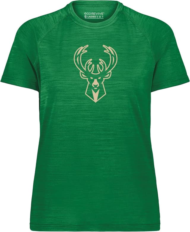 Detalle de Holloway NBA Women’s All-Pro Tee (Athletic Fit) — UPF 50+ Moisture-Wicking Lightweight Shirt