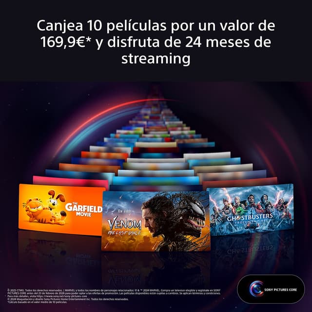 Thumbnail 5 de Sony BRAVIA 5 K98XR55BP Mini LED 98 pulgadas 4K HDR