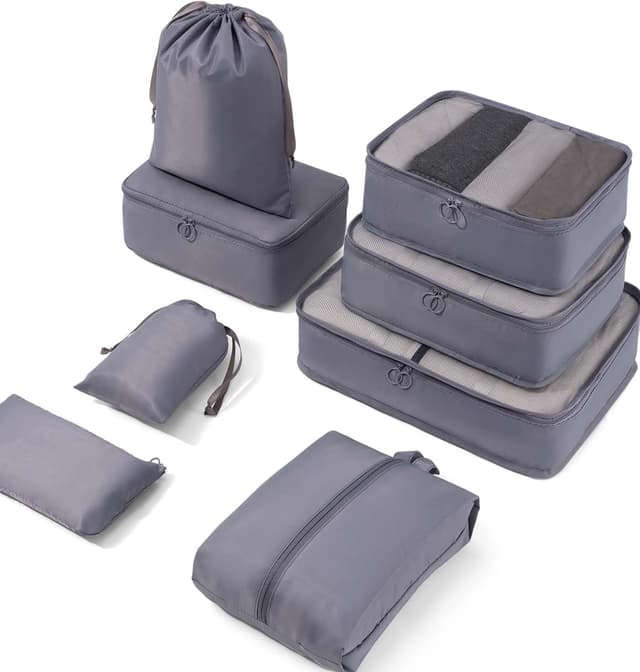 Detalle de Meowoo Koffer Organizer Set 8-teilig