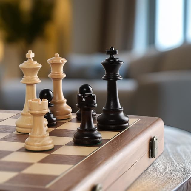 Thumbnail 6 de Schachfiguren Set 32 Turnierfiguren König 9,5 cm