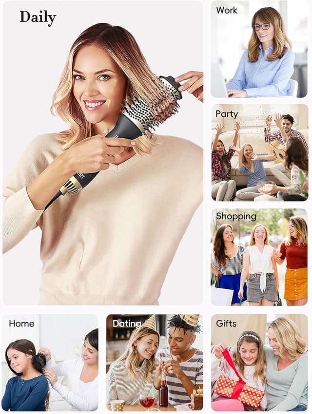 Thumbnail 4 de Hair Dryer Brush Hair Dryer Brush 3 in 1