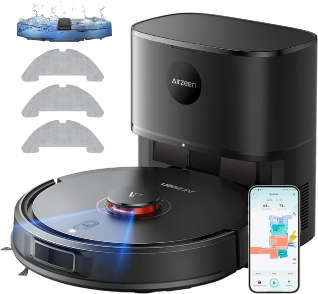Imagen de Airzeen Q10 PRO Robot Vacuum en OfertitasTOP